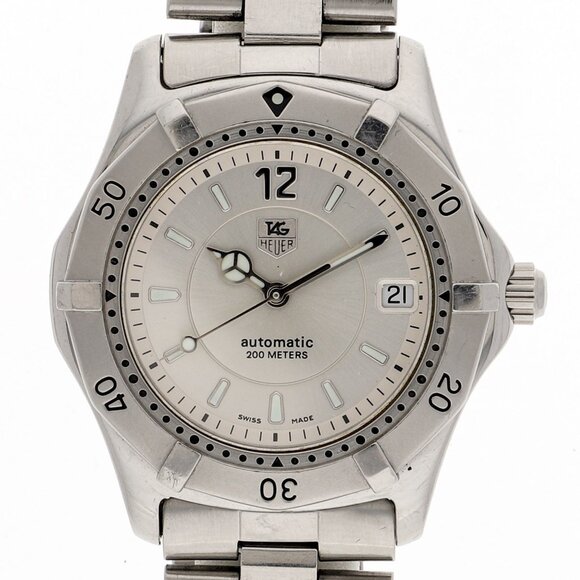 WATCH TAG HEUER WK2116-0 2000 series Silver SS AT - Picture 1 of 7
